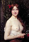 Jules Joseph Lefebvre Fleurs des Champs painting